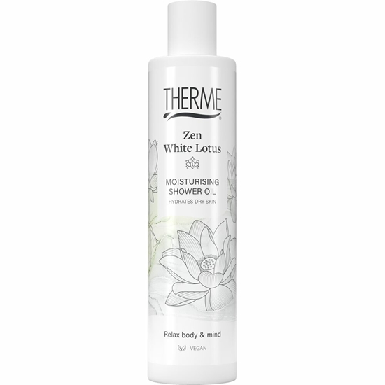 THERME ZEN WHITE LOTUS MOISTURISING SHOWER OIL